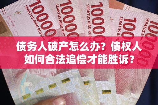 北京债务人破产怎么办？债权人如何合法追偿才能胜诉？
