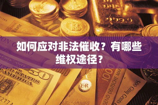 北京如何应对非法催收？有哪些维权途径？