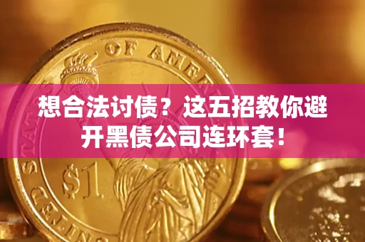 北京想合法讨债？这五招教你避开黑债公司连环套！