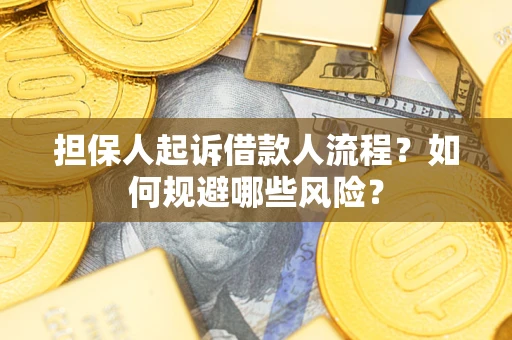 北京担保人起诉借款人流程？如何规避哪些风险？