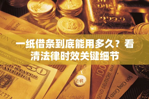 北京一纸借条到底能用多久？看清法律时效关键细节